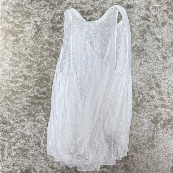 EXPRESS WHITE FLOWY TANK!!!!!!!!!!!! - Picture 2 of 2